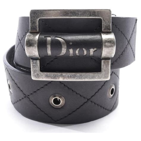 ceinture cuir dior